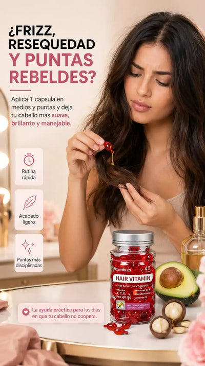 Hair Vitamin Capsulas para el crecimiento del cabello PPG